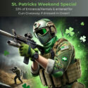 St Patrick’s Day Weekend: 3/15-3/17